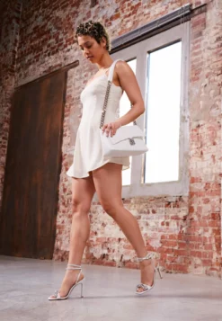 Steve Madden Unleash - Sandales À Talons Hauts - White