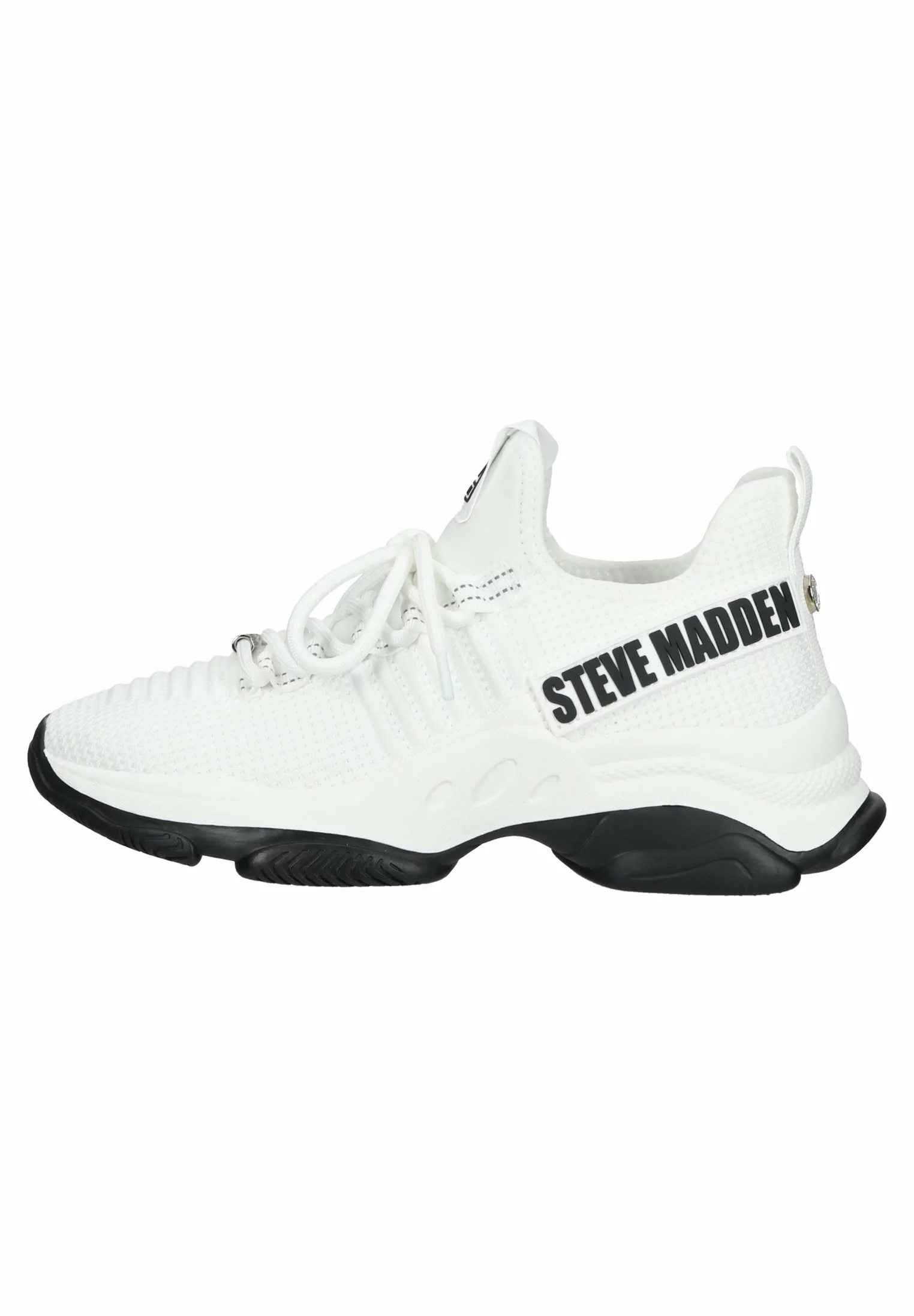 Steve Madden Baskets Basses - White Black 1 Steve Madden Baskets Basses - White Black