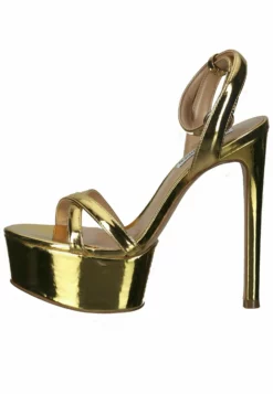 Steve Madden Sandales À Talons Hauts - Gold