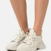 Steve Madden Mac-E - Baskets Basses - Bone