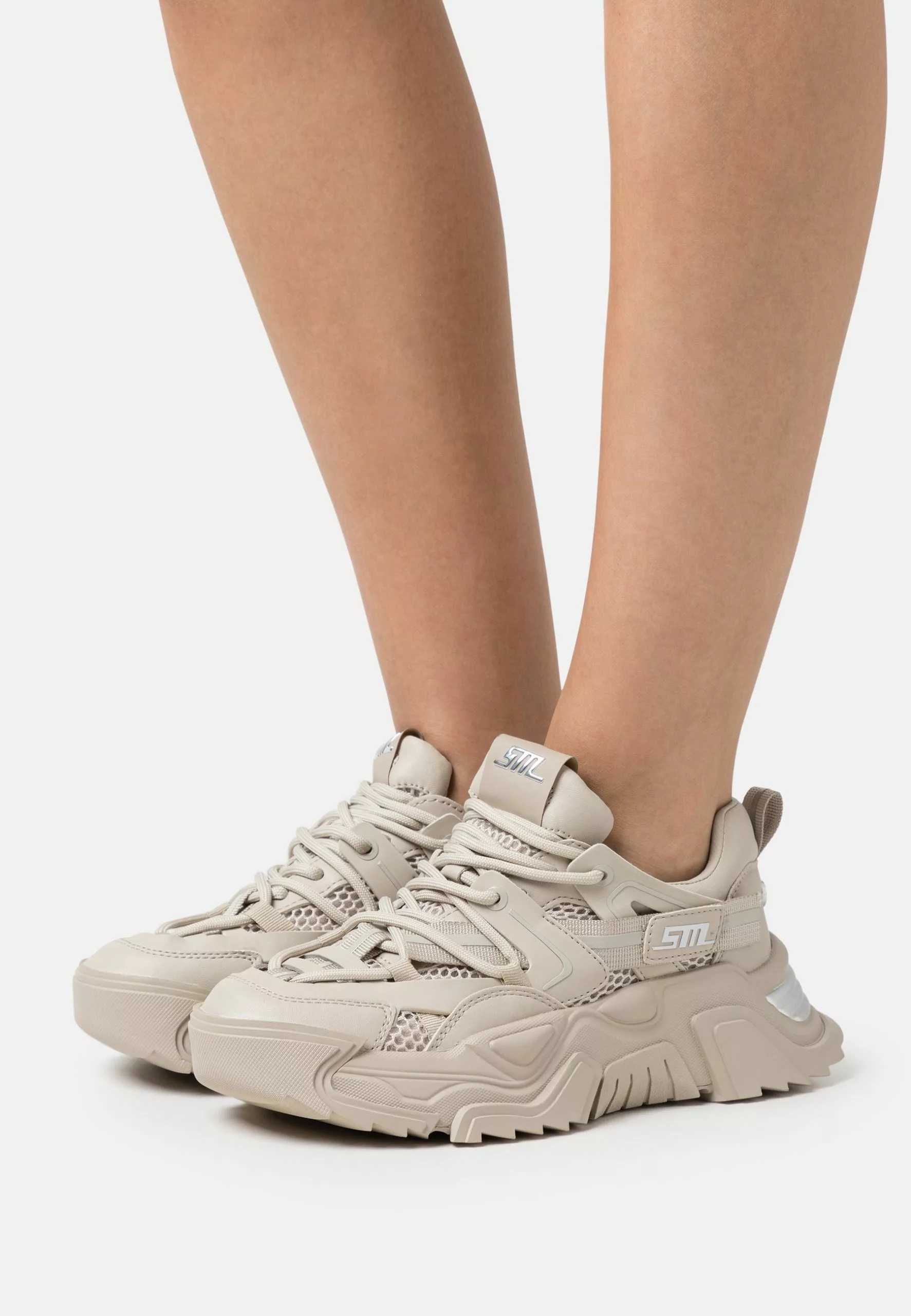 Steve Madden Kingdom - Baskets Basses - Greige 1 Steve Madden Kingdom - Baskets Basses - Greige