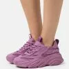 Steve Madden Possession - Baskets Basses - Dark Lavender Paris