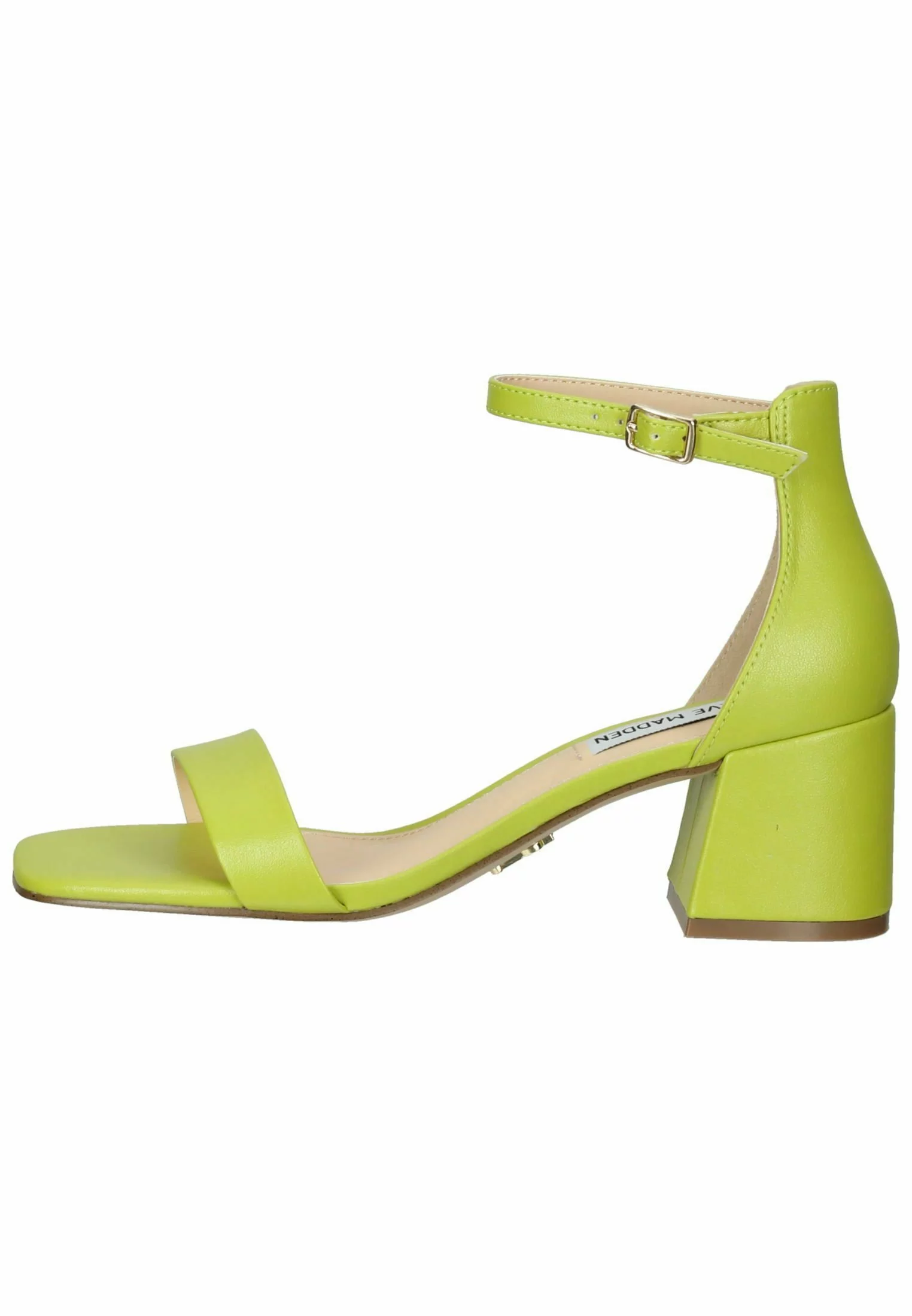 Steve Madden Sandales - Lime Leather R 1 Steve Madden Sandales - Lime Leather R