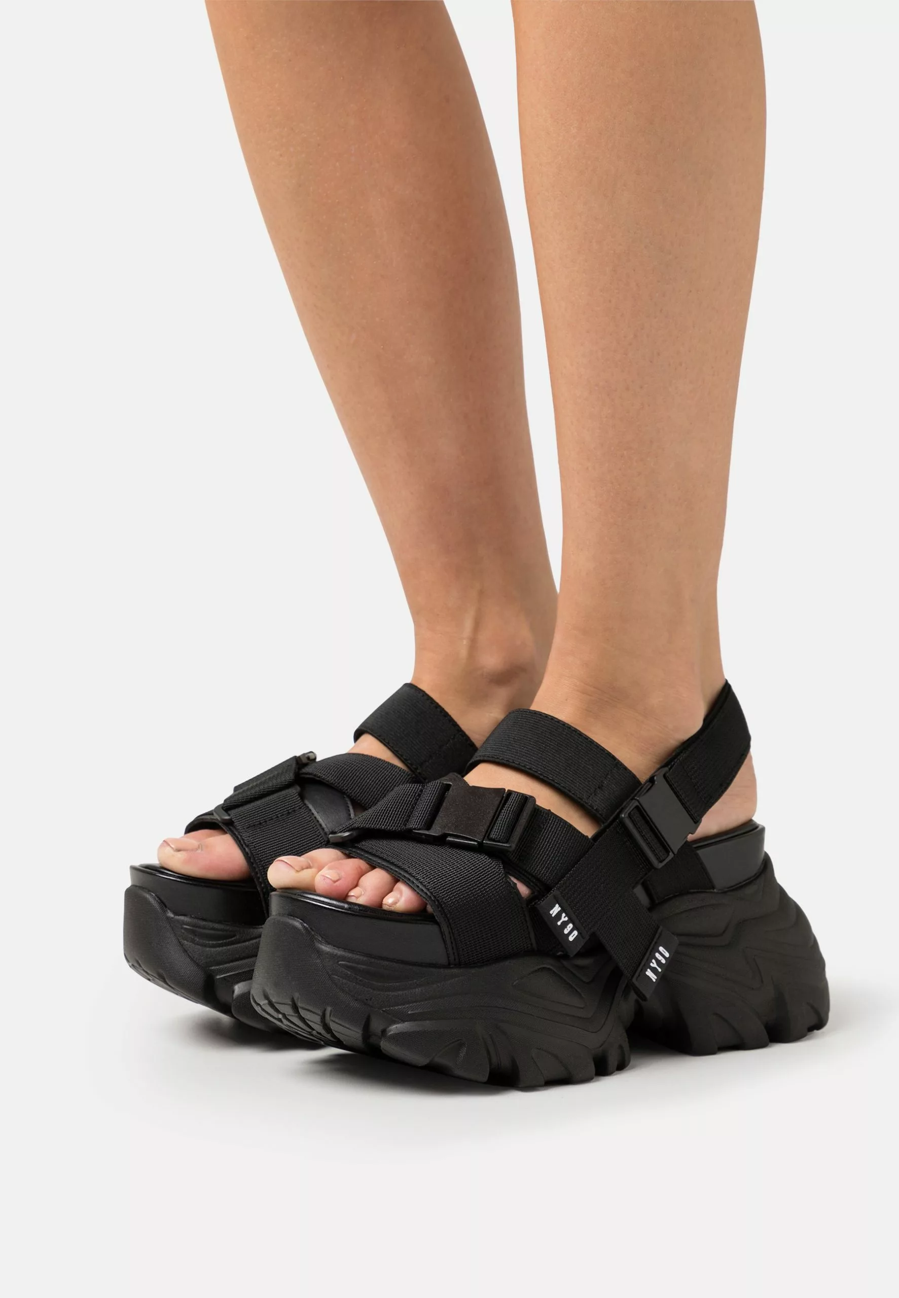 Steve Madden Voltz - Sandales À Plateforme - Black 1 Steve Madden Voltz - Sandales À Plateforme - Black